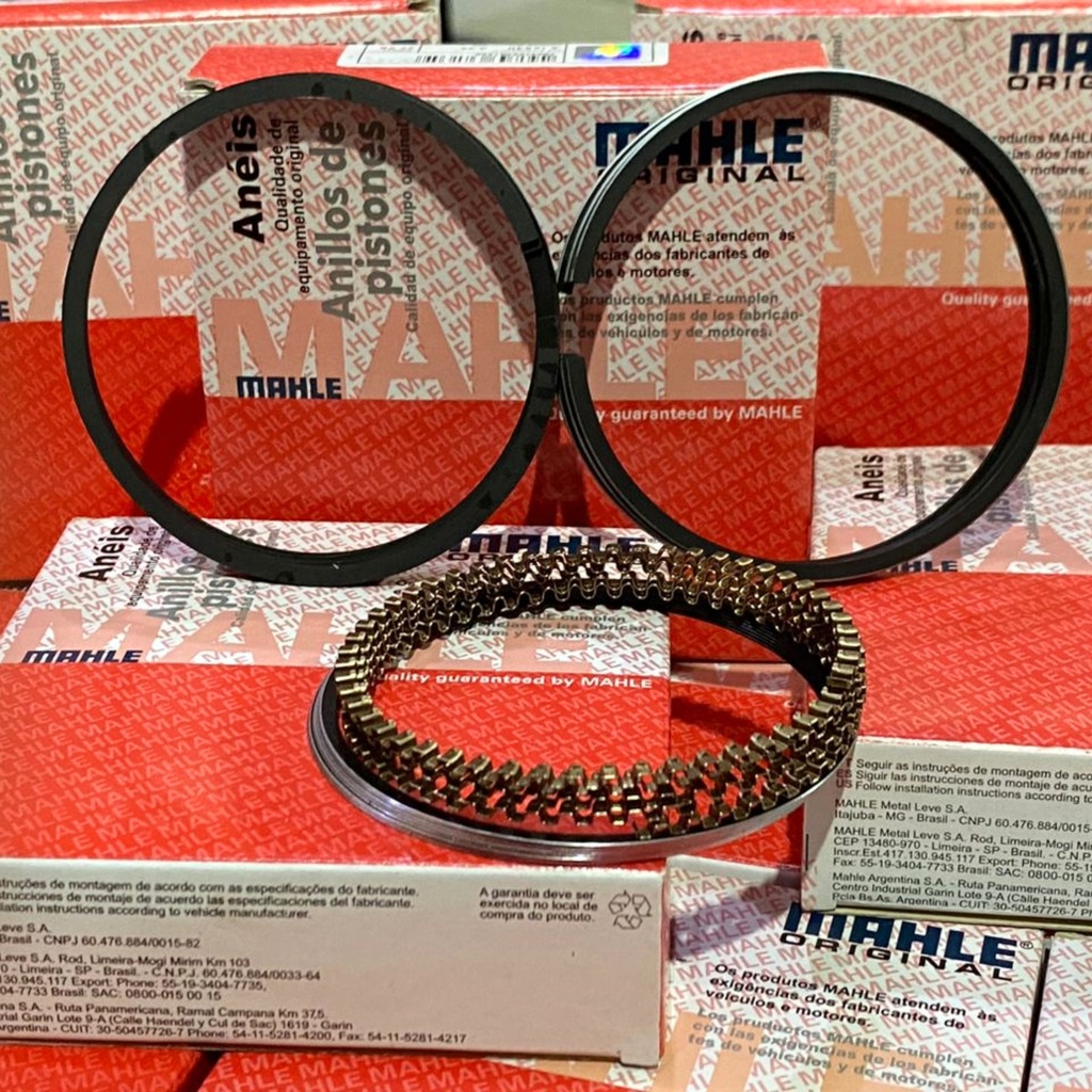 ANILLO FIAT UNO/PREMIO/RITMO 1.3/1.5 M/V  =DA6626 Ø86.40X1.5+2.0+3.96(ACEITERO PEGADO)