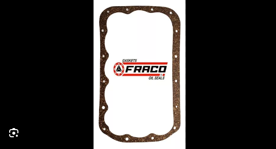 EMPACADURA DE CARTER DAEWOO MOTOR (F8CV) (0.8-3L) MATIZ/TICO/DAMAS 98 - 02 (GOMA) 