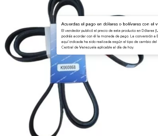 CORREA UNICA MULTICANAL/UNICA FORD EXPLORER/EDDIE BAUER/FX4/F-150/SPORT TRACK 4.2/4.6/5.4L (K0601025)
