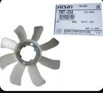 [16361-60101] ASPA VENTILADOR PLASTICO TOYOTA LAND CRUISER FJ40/2F/ MACHITO( 8 ALETAS)