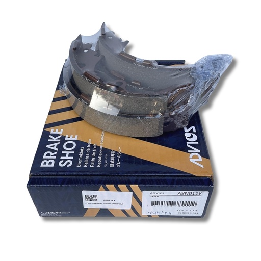 [A8N011Y] BANDA FRENO TRAS. TOYOTA COROLLA AVILA AE82/ARAYA AE90/BABY CAMRRY AE101/AE102 86-02 TODOS
