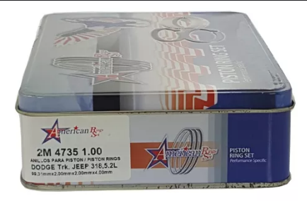 [2C4735-STD] ANILLO DODGE RAM/JEEP M-318 M/N 92-01 8CIL =E642 Ø 99.30X2.0+2.0+4.0