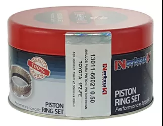 [NEPV-3049-040] PISTONES PARA MOTOR  (JGO) TOYOTA 1FZ 4.5L 6CIL. LAND CRUISER 4500 HEMBRITA/MACHITO/BURBUJA/AUTANA (Ø 100.00 mm x 2.0 x 2.0 x 4.00mm)(ARO GRUESO)