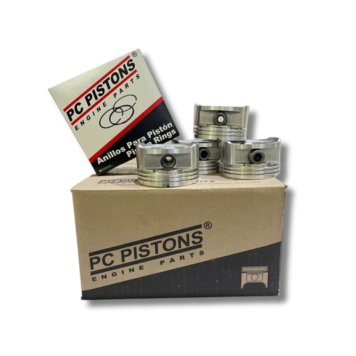 [KEPV-3020R-020] PISTONES PARA MOTOR  (JGO PISTON+ANILLO CROMO) CHEVROLET CORSA 1.6 LTS  L4 (98-05) Ø 